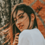 Portrait of a woman outdoors